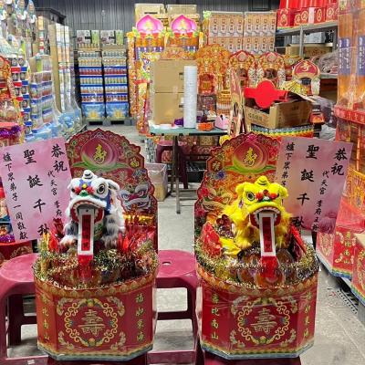 代天宮-李府王爺(祝壽布獅座)