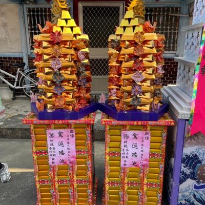 嘉義水上鄉 - 金銀金磚塔